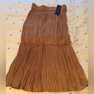 NWT - Rachel Zoe Pleated Maxi Skirt
